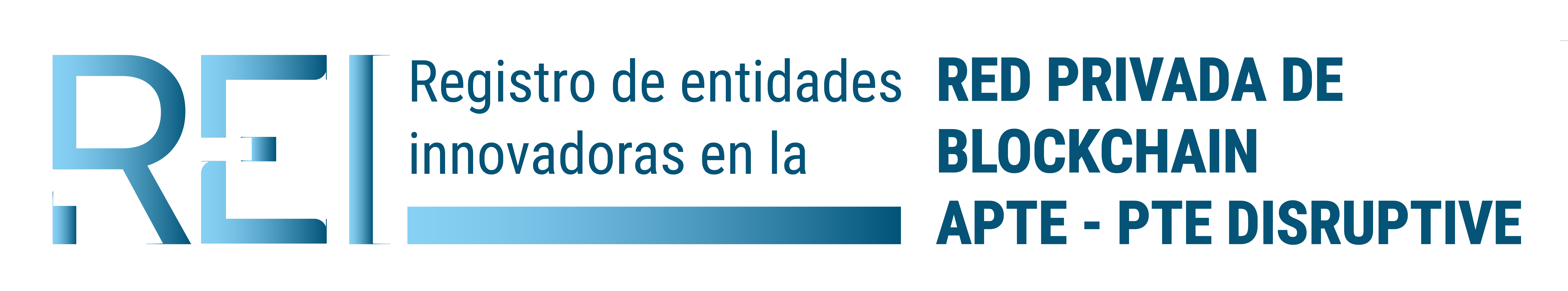 Registro de Entidades Innovadoras en la Red Privada de Blockchain APTE